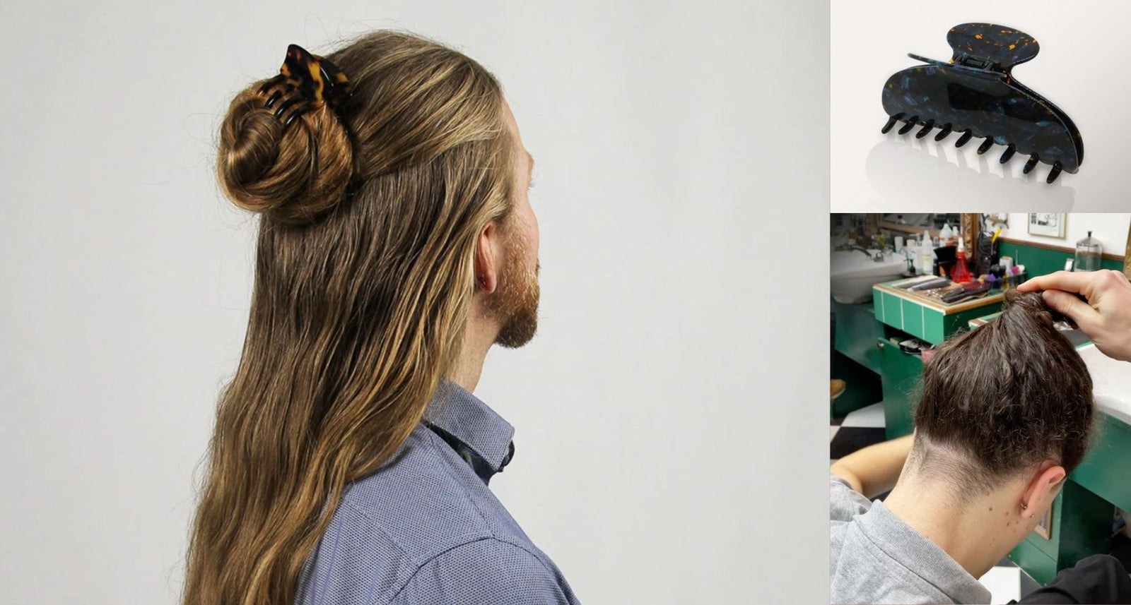 Quick 3-Step Guide For Man Bun Hairstyle