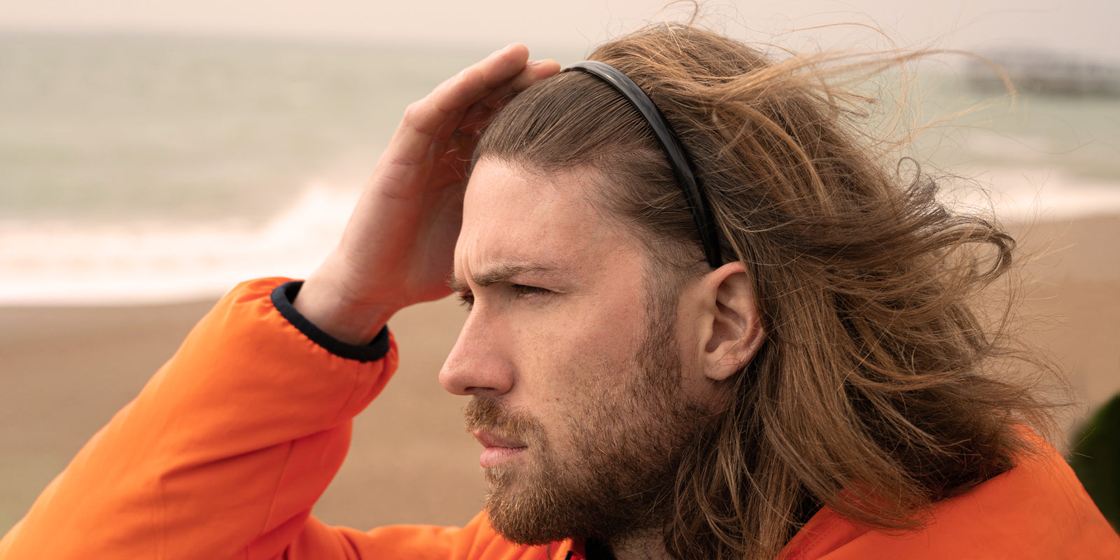 Beach Sports Headband Mens Hair Tools