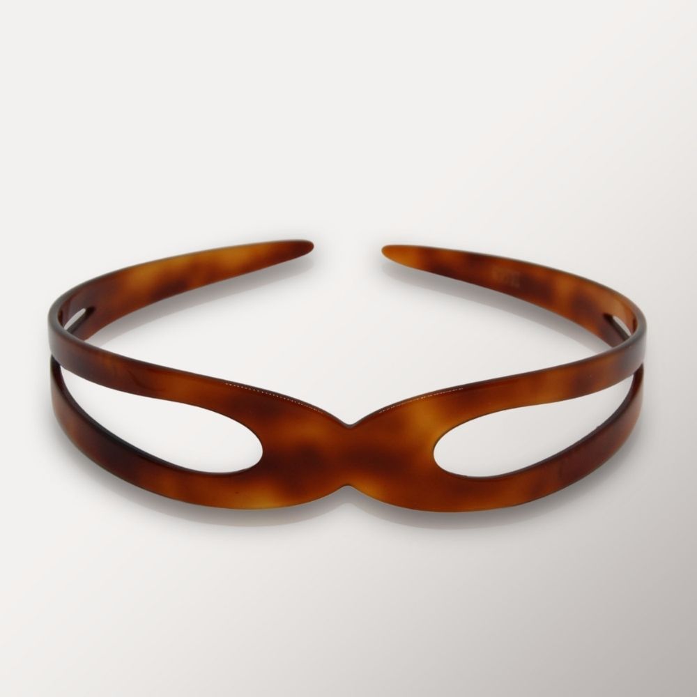 Tortoiseshell-Headband-For-Men-Brown
