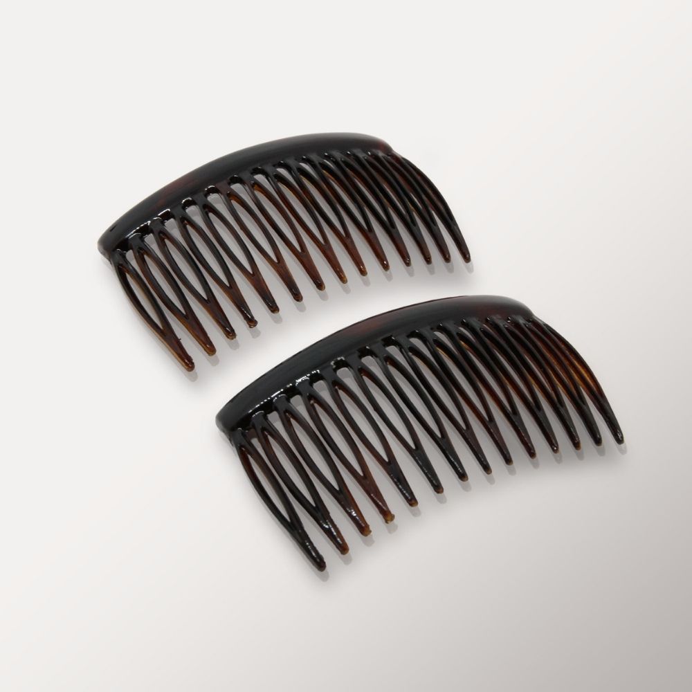Mens-Side-Hair-Comb-Grips-Mens-Hair-Tools-Tortoiseshell-Side-Comb-Grips-Acetate-Blend-Mens-Hairstyles-Brown